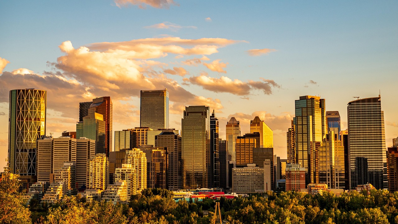 Financial advisory consultation in Calgary office